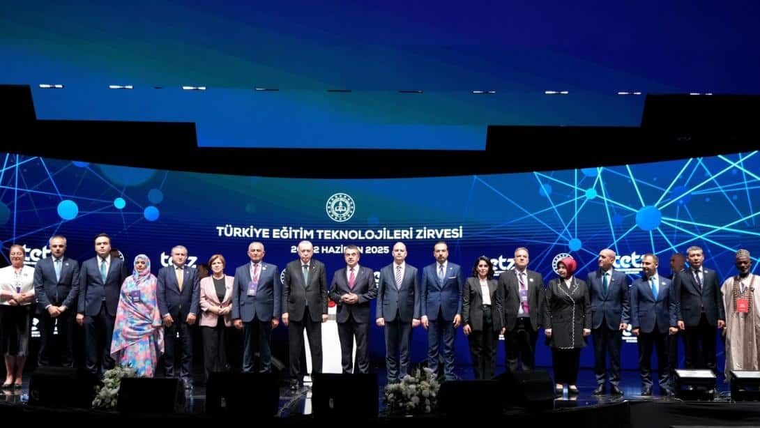 TÜRKIYE EDUCATION TECHNOLOGIES SUMMIT STARTED WITH THE PARTICIPATION OF PRESIDENT RECEP TAYYIP ERDOĞAN